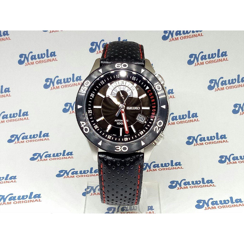 Seiko Superior Automatic SSA185K1 Calfskin Black | Jam Pria SSA185