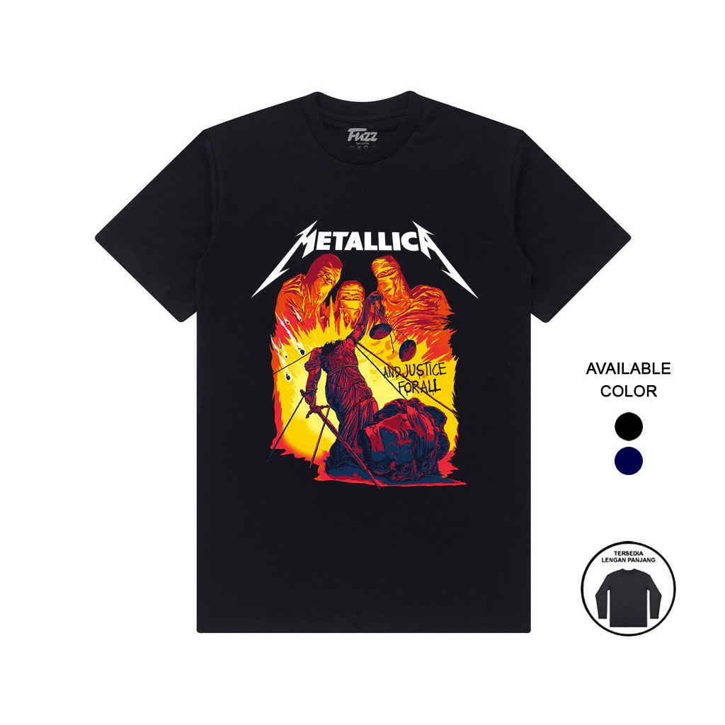 KAOS BAND METALLICA | KAOS METALICA | KAOS MUSIK | BAJU METAL