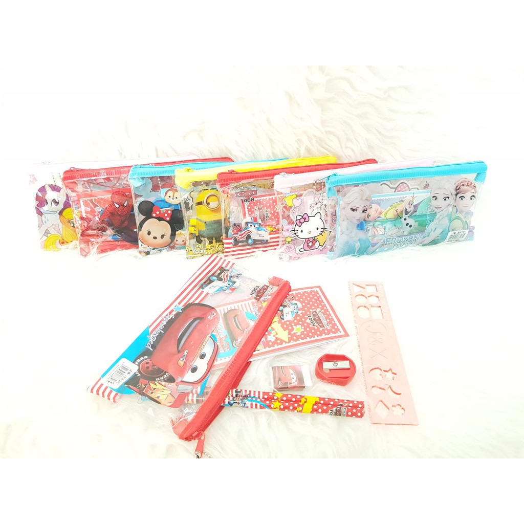 

SET ALAT TULIS / Stationery set /Goodiebag Murah PCL001