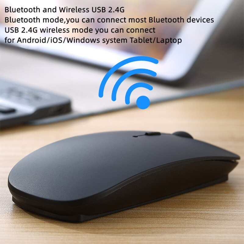 Mouse Wireless 2.4G Mouse Wireles Optical Gaming Laptop Notebook Optical Rechargeable