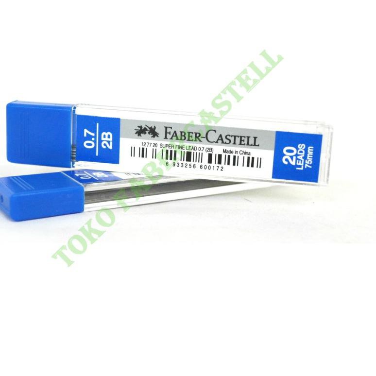 

Diskon!! (dyg-713) Refill Isi Pensil Mekanik 2B Lead Faber Castell 0.7