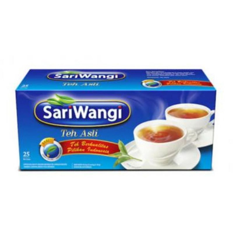 

Teh celup Sariwangi kotak isi 25x1,85gr