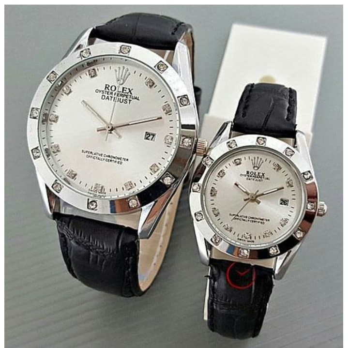 JAM TANGAN MURAH/JAM ORIGINAL/ JAM TANGAN ROLEX CP KULIT 8295