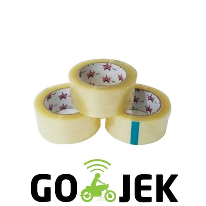 

Mantul Lakban Bening 888 Tape / OPP Tape 2 inch 100 yard Murah Transparant Keren