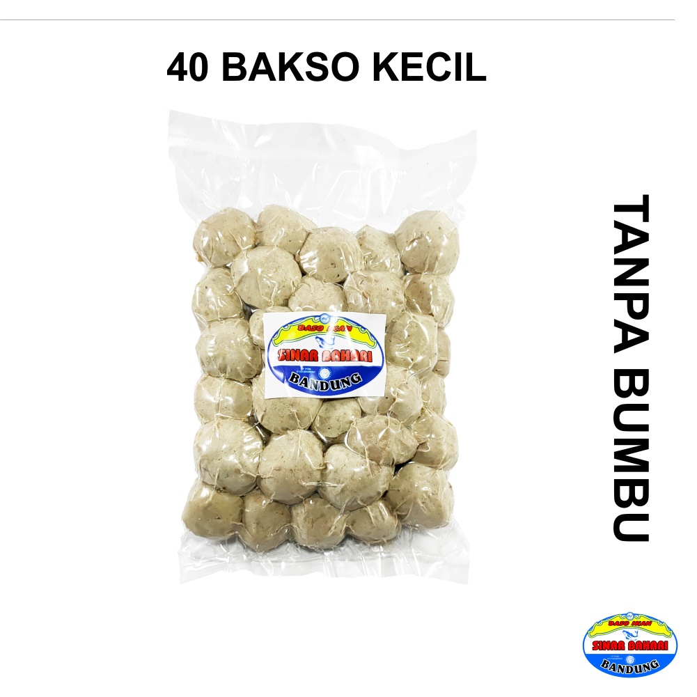 BAKSO / BASO IKAN SINAR BAHARI BANDUNG 40 Bakso Ikan Kecil