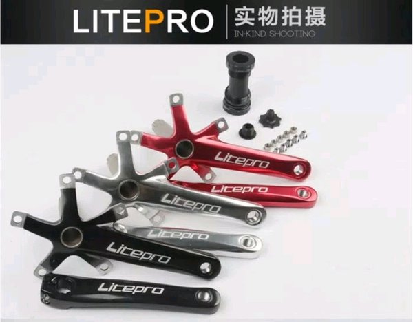 Crank Arm set Litepro BB Hollowtech HT 2 seli sepeda lipat dahon