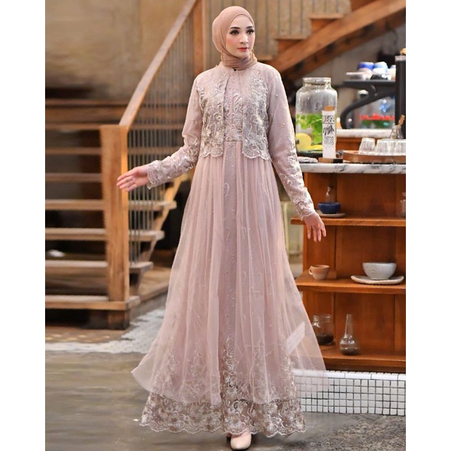 Gamis Frozen Free Masker Original Butik