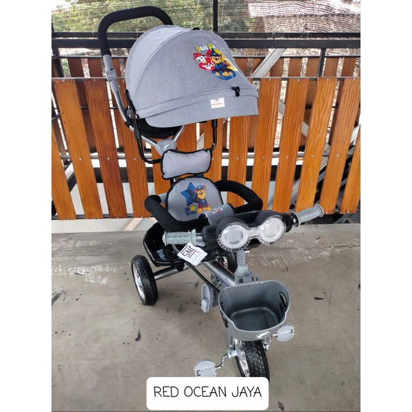 sepeda roda 3 family 360H f-360h paw patrol shimmer blazer spongebob