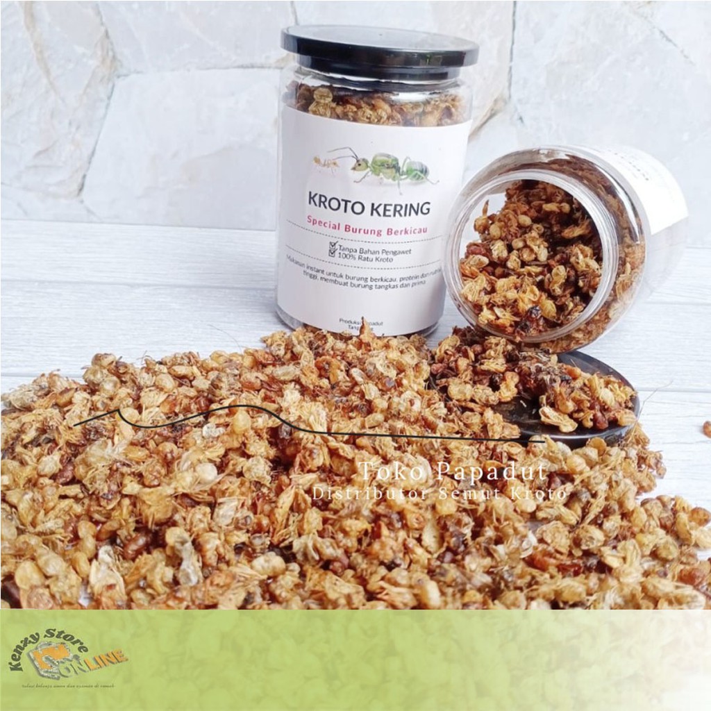 

KROTO KERING 150GR 100% Kroto Tanpa Campuran