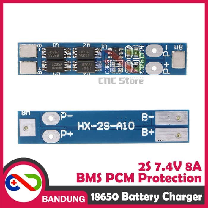 2S 8A 7.4V 8.4V 18650 LI-ION LITHIUM BATTERY CHARGER BMS PCM PROTECTIO