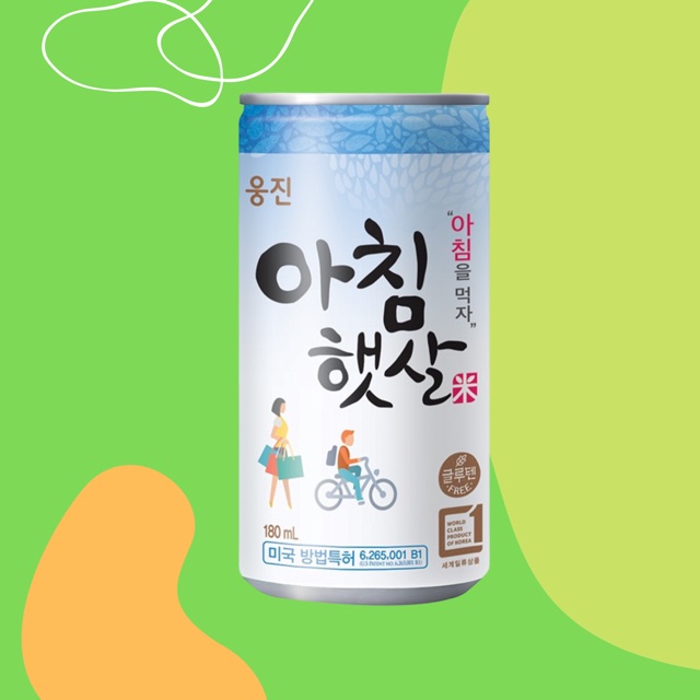 

Woongjin Morning Rice Can 180ml