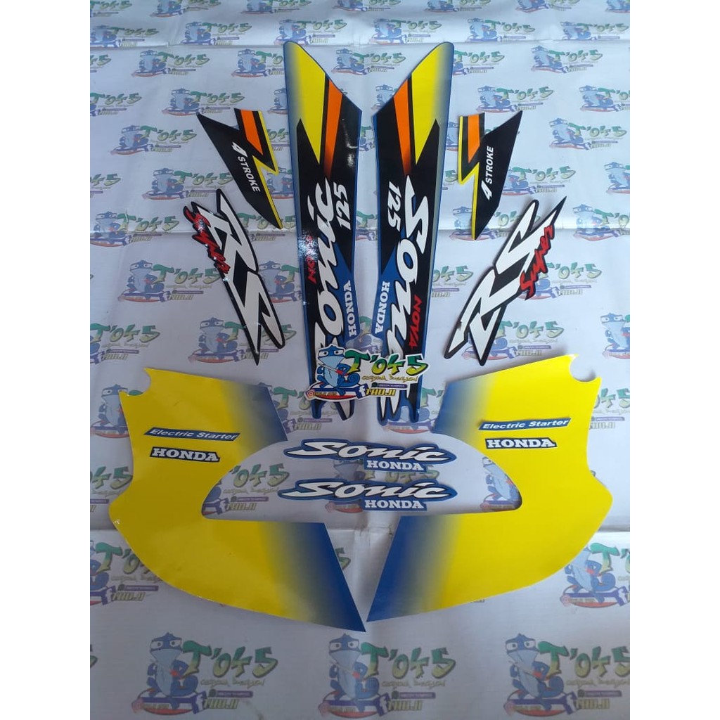 Striping sonic old sonic 125 rs