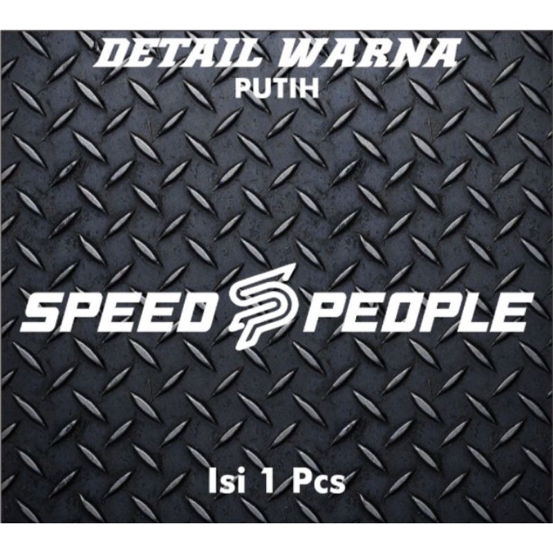 STIKER CUTTING SPEED PEOPLE ANTI AIR KEKINIAN COD