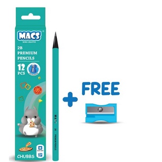 

pensil Macs 2B premium pencils Chubbs