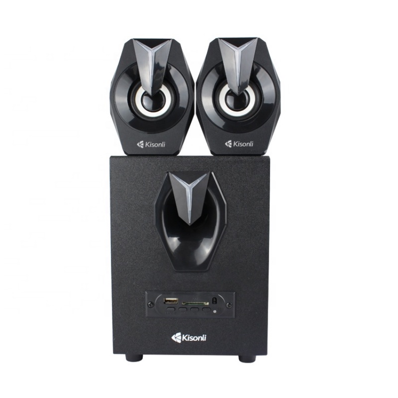 Gaming Speaker Aktif Bluetooth Subwoofer Aktif Support BT, USB, TF Card &amp; Radio With Remote Control -  TM-6100U