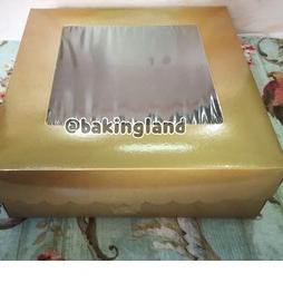 

READY STOCK!!! dus kue gold 25 x 25cm [FQ7]