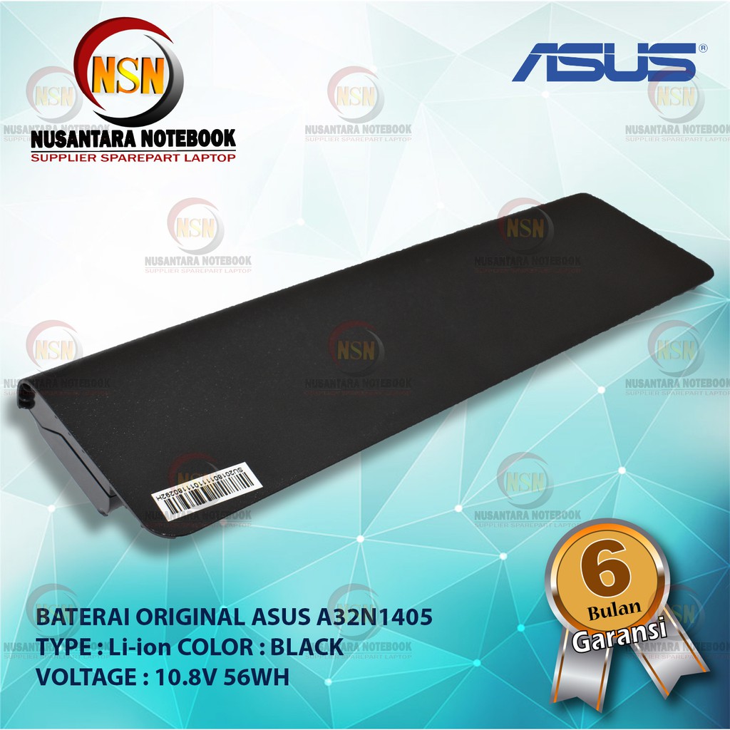 Baterai Original Asus A32N1405 / G551 G551J G551JK G551JM ROG Series