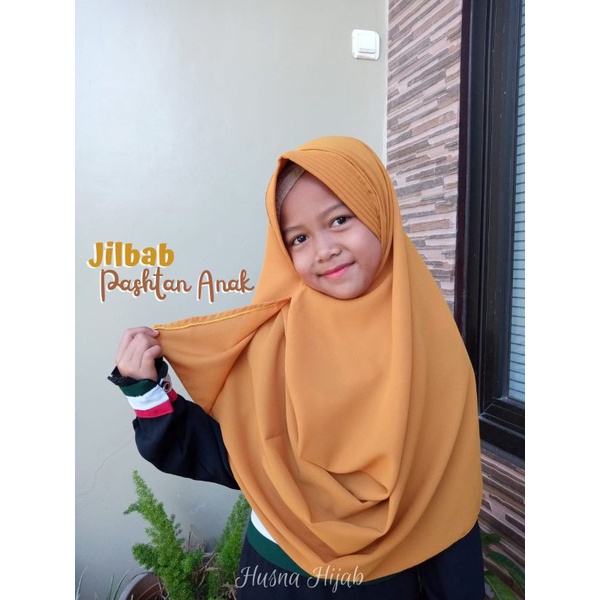 [HUSNA HIJAB] Pasmina Instan Ped Anak / Pashtan Anak Usia 7-11thn / Pastan Anak