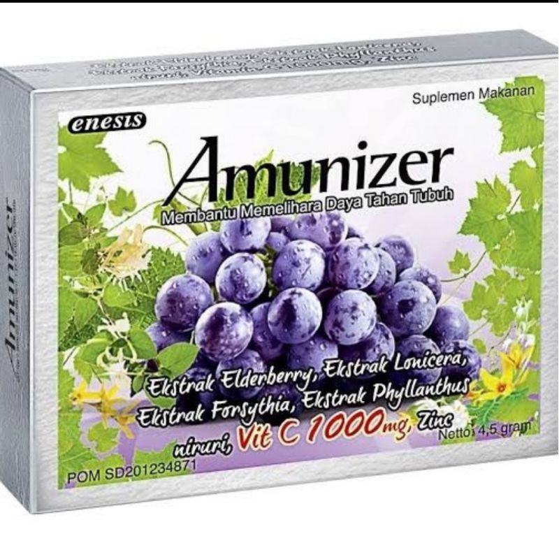 Amunizer 1 BOX (ISI 4 SACHET) - Suplemen Kesehatan