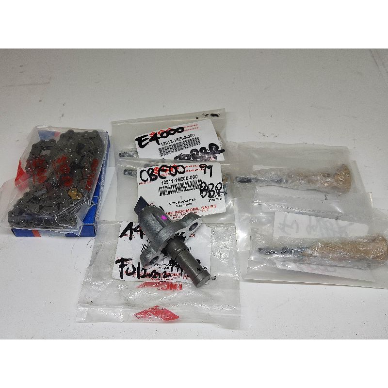 PAKET ORI SATRIA FU TONJOKAN KETENG RANTE KETENG KLEP SET 4 PCS SATRIA FU 150 KARBU