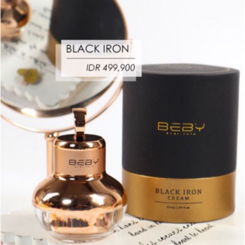 BLACK IRON DETOX BEBY CREAM BY DR TATA (Klinik Dermapro Jakarta) New