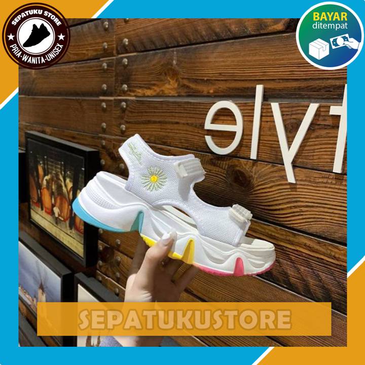 Sendal Gunung Wanita Korea Ori Lokal Brand Original Termurah Sandal Slop On Cewe Murah Kekinian Selo