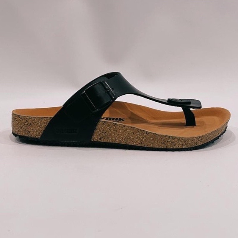 Sandal Jepit Gymik Arca Coklat Hitam Original