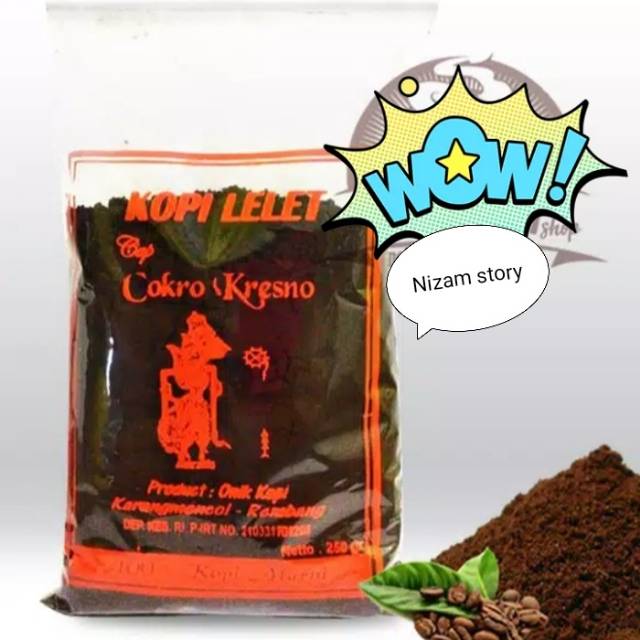 

KOPI LELET COKRO CAP WARNA MERAH