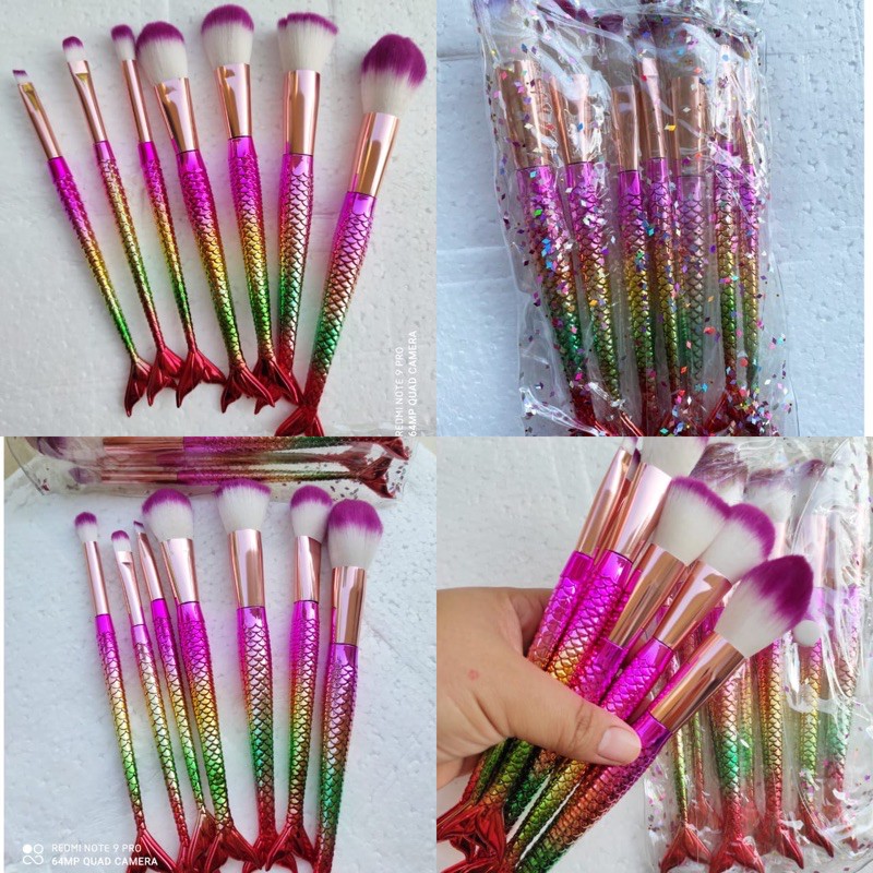 [ PER SET isi 7pcs ] BRUSH MERMAID