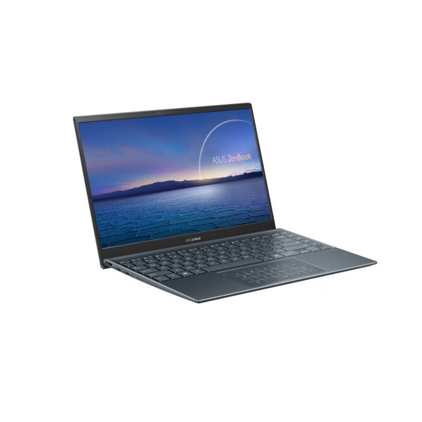 ASUS ZENBOOK UM425UAZ-IPS551 (R5-5500U/8G/512G PCIE/Layar 14&quot; FHD IPS/NumberPad/PINE GREY/W10