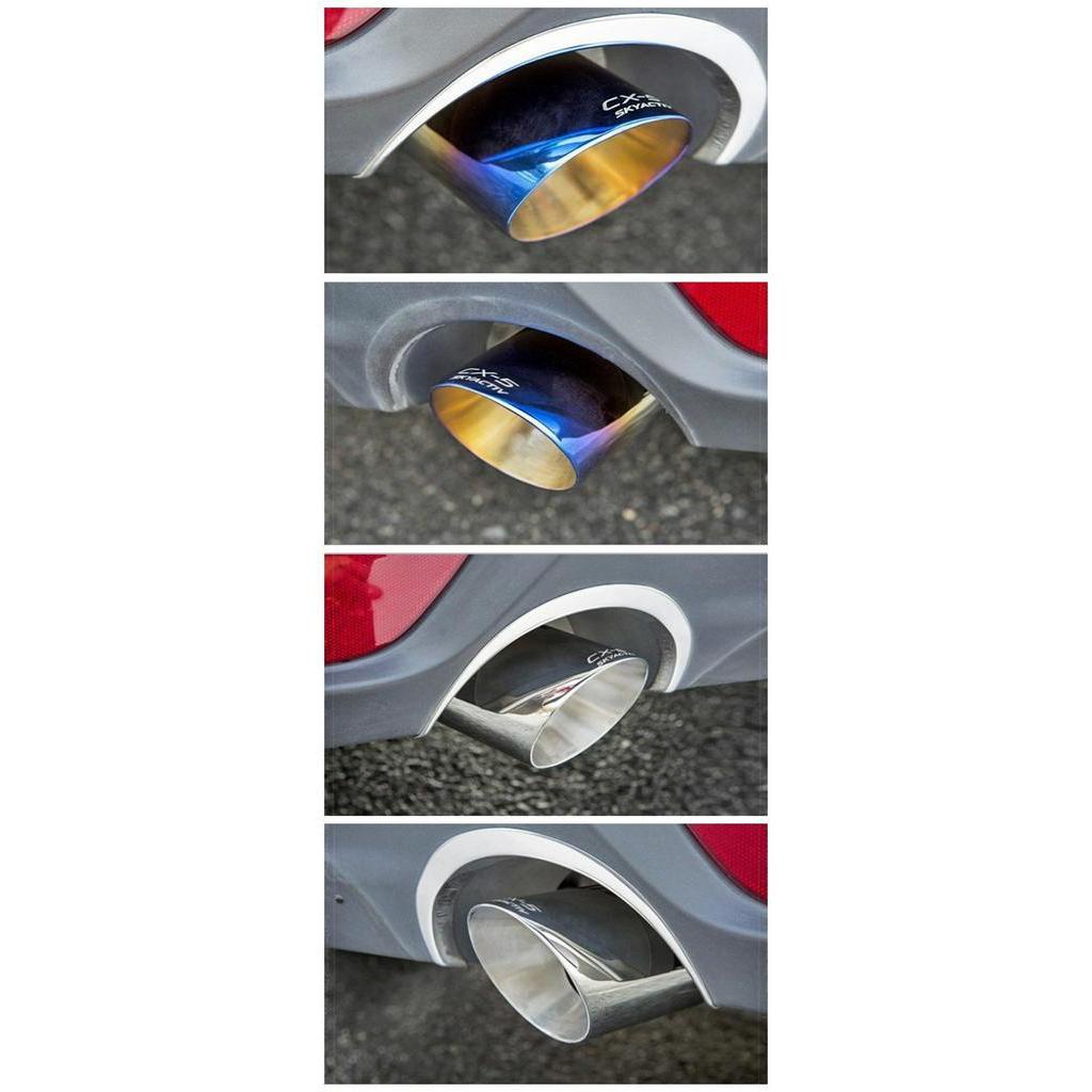 Muffler Pipa Knalpot Mobil Bahan Stainless Steel Untuk MAZDA CX-5 CX5 2012-2015