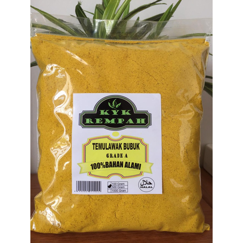 

RB22 TEMULAWAK BUBUK [500 GRAM] GRADE A