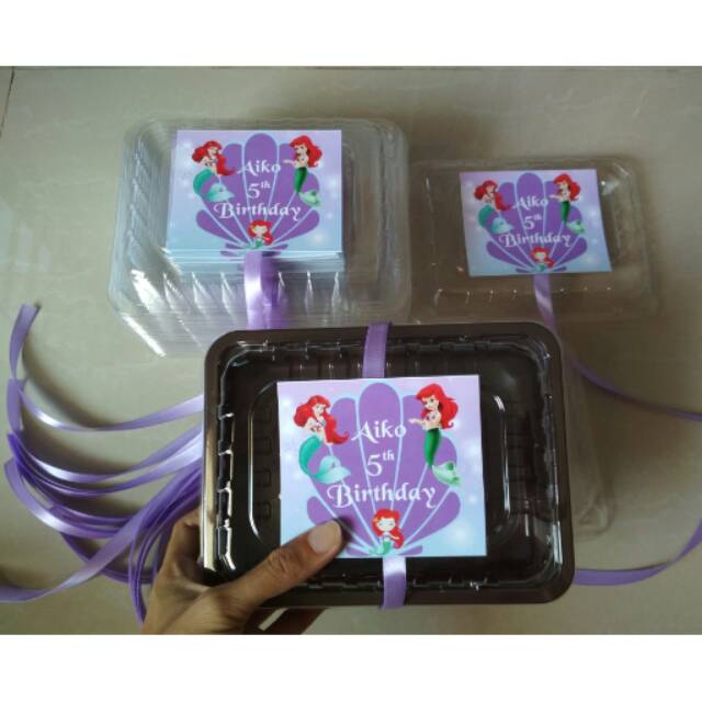 Aksesori Ultah bungkus kue, box bento, kotak bento