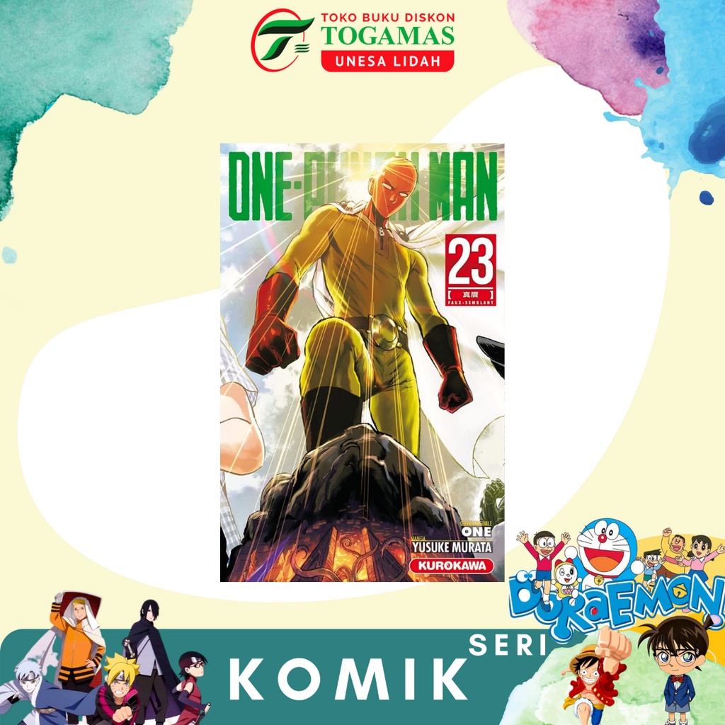 KOMIK ONE PUNCH MAN 22, 23, 24 KARYA ONE, YUSUKE MURATA