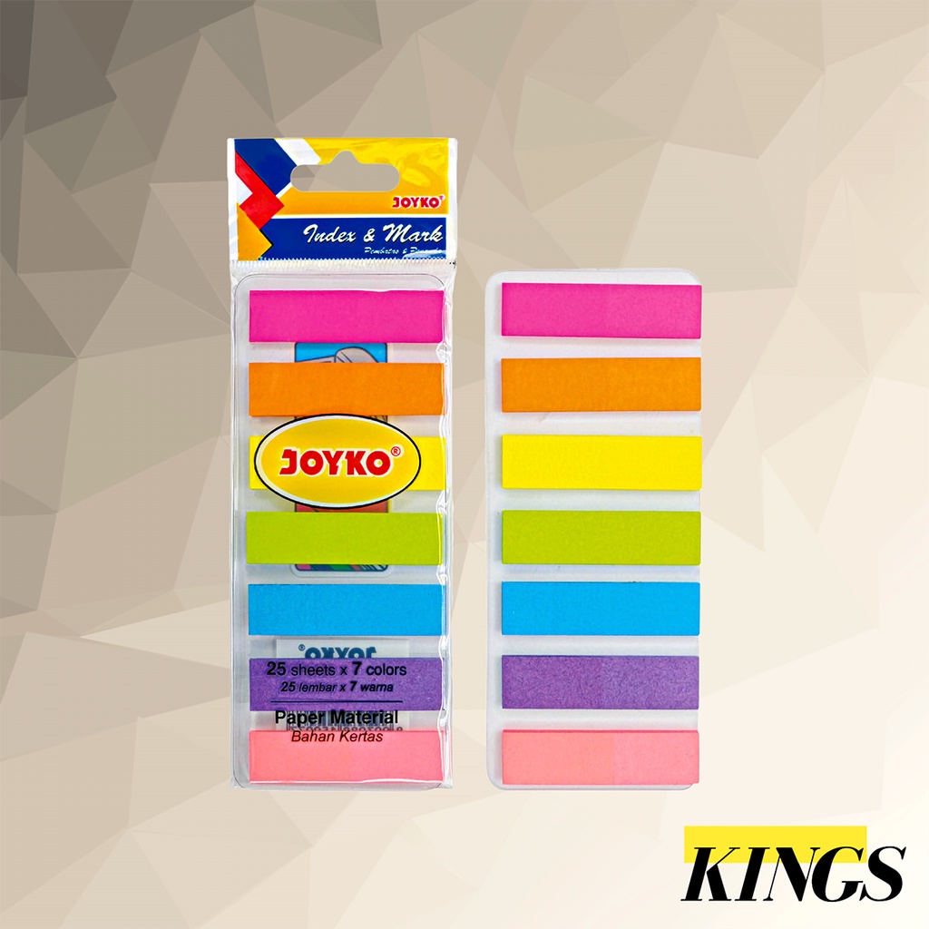 

Joyko Index & Mark Paper / Pembatas / Penanda Kertas IM-32