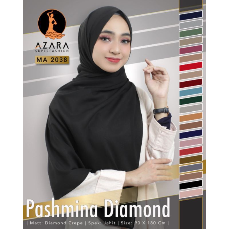 Diamond Pashmina hijab Azara
