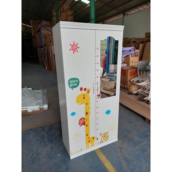 LEMARI BESI ANAK 2PINTU