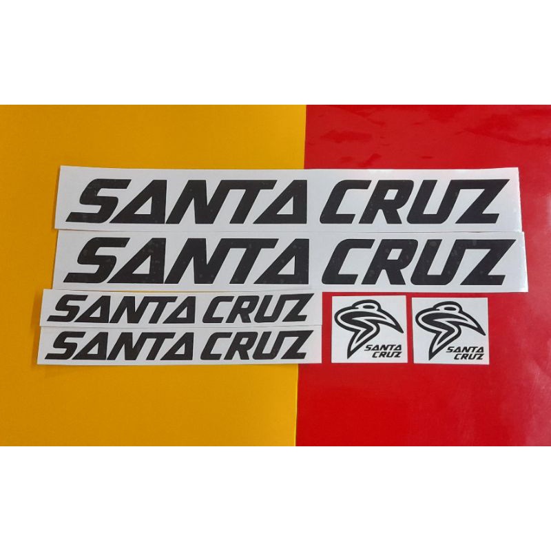 Stiker Sepeda Santa Cruz