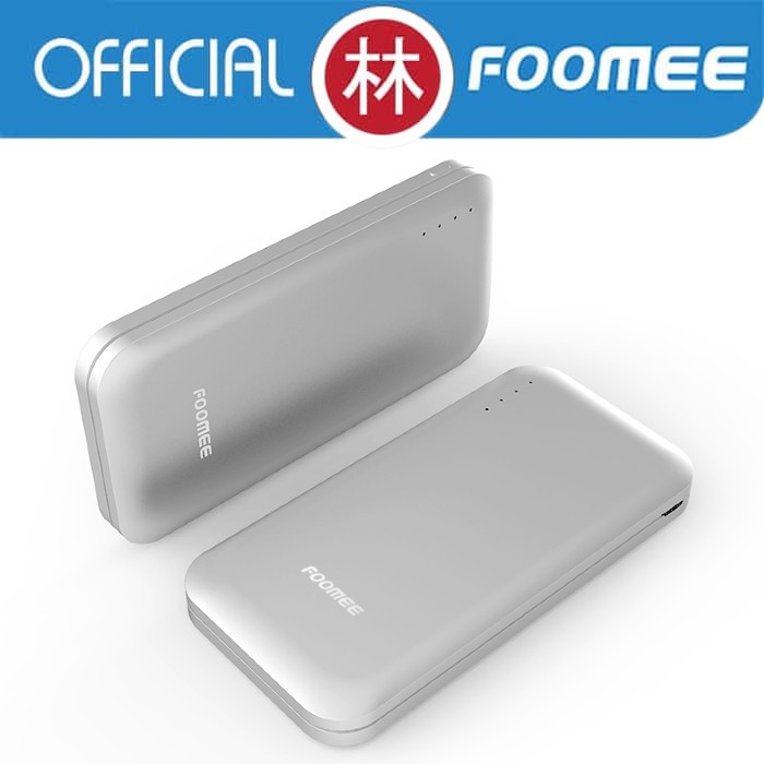 Foomee AA10 10000mAh Dual Output Fast Charging 2.4A Slim Powerbank