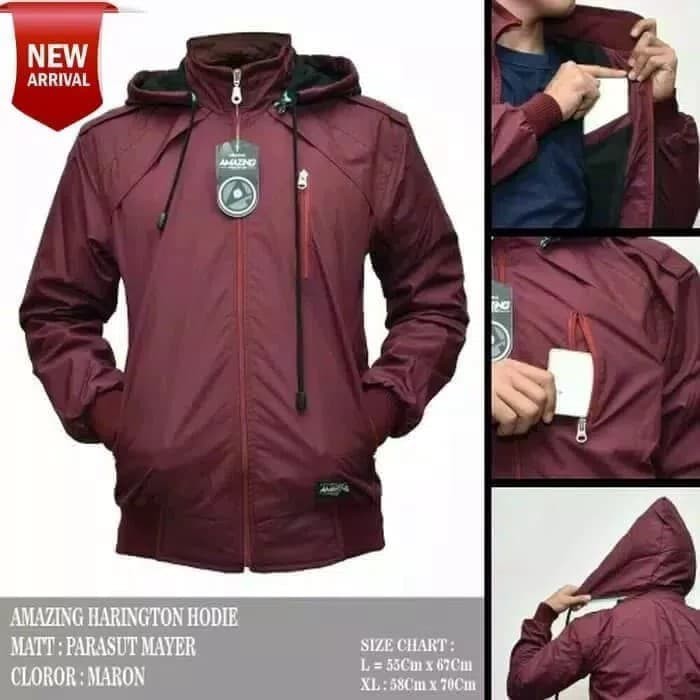 Limited! JAKET VOLCOM ORIGINAL BOMBER PARKA PRIA WINDBREAKER VANS MACBETH  -  PDKFS396