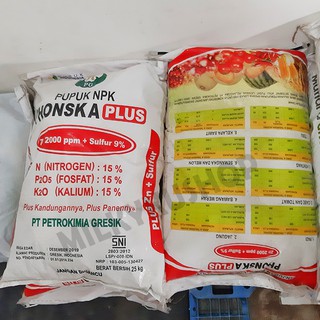  PUPUK NPK PHONSKA PLUS 15 15 15 KEMASAN PABRIK 25 KG 