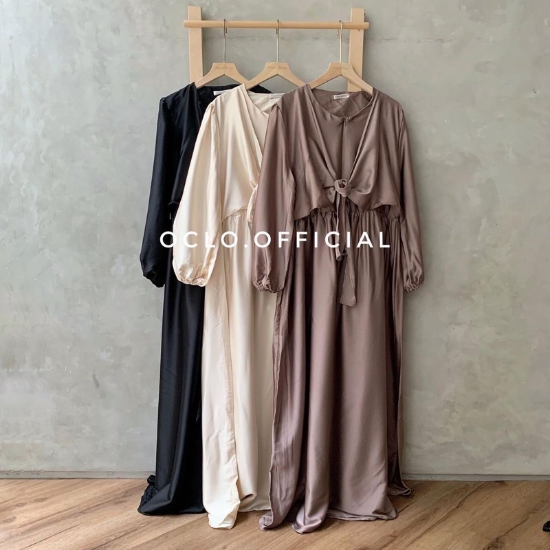 Lextia Dress Ori by Oclo.Official ( Barang Ready langsung dari store )