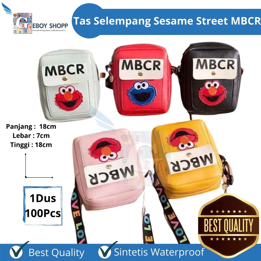 Tas Selempang Anak Sesame Street Elmo MBCR - TSE2P