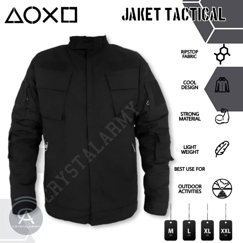 jaket tactical KTNC / jaket TEBAL / jaket outdoor / jaket pria