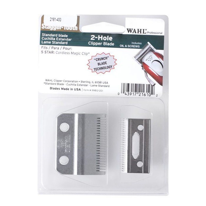 MATA PISAU WAHL MAGIC CLIP CORDLESS ORI USA / WAHL BLADE MAGIC CLIP - Tanpa Kabel (Merah)