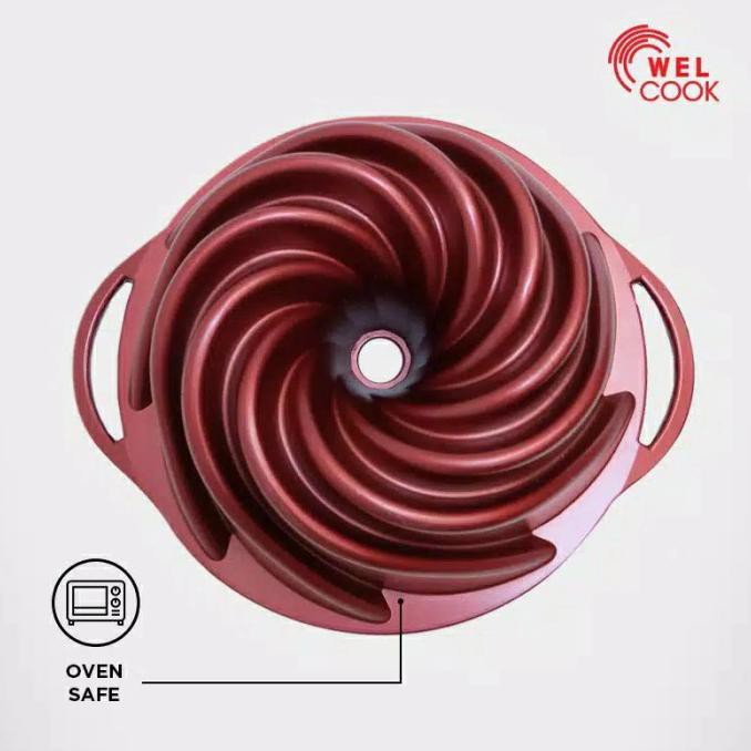 Loyang Bolu Marissa Marmer Bisa Kompor Induksi, Baking Pan, Cake Pan - Neutral