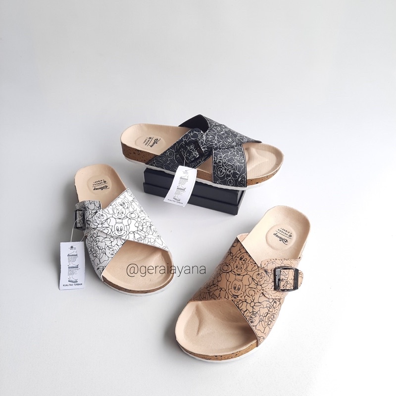 DISKON DAY! Sandal Wanita Nevada x Disney - Sandal Birken - Sandal Wanita Part. 1