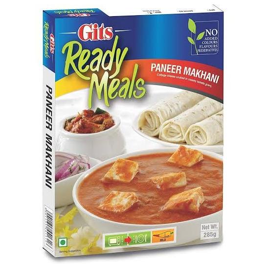 

Makanan India Gits Ready Meals Paneer Makhani 285gr / Makanan Import