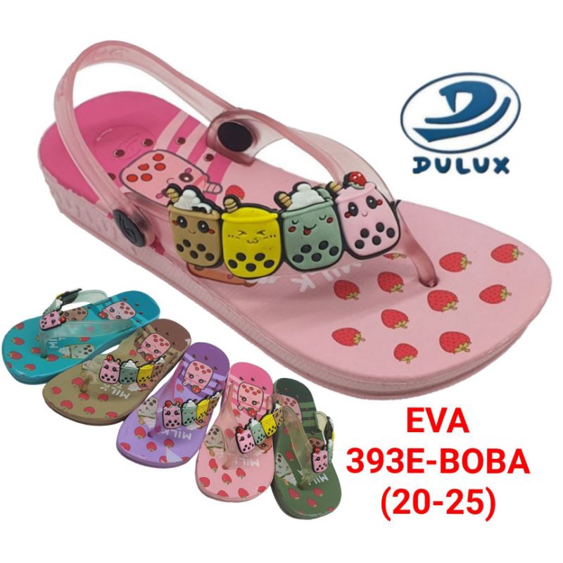 sandal japit anak, sandal dulux 393E BB uk 20-25