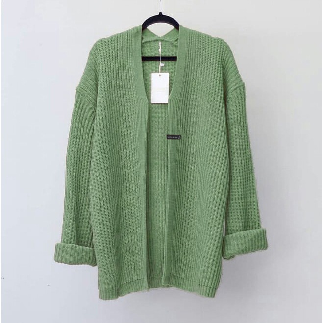 OVERSIZE CARDIGAN - OUTER BSK - KARDIGAN RAJUT BSK-8
